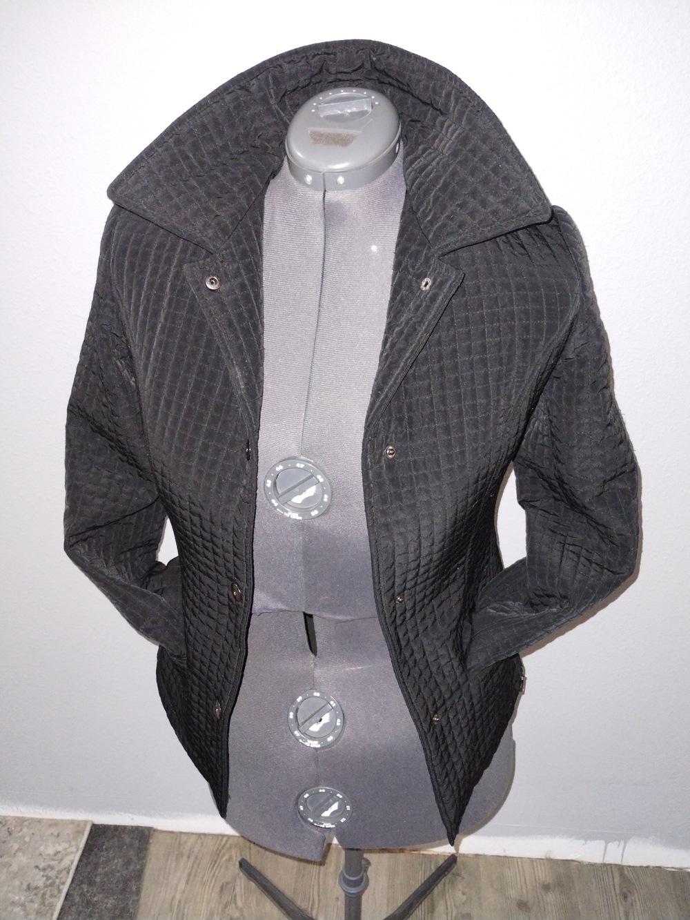 Gallery Quilted Black Jacket